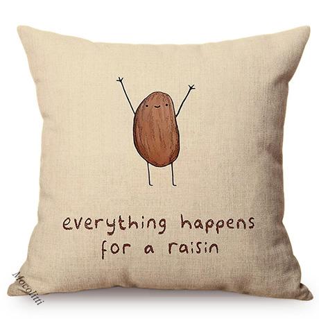 Cute Cartoon Small Animals Style Sofa Throw Pillow Case Cock Dog Rabbit Baby Art Room Bed Decorative Cotton Linen Cushion Cover
