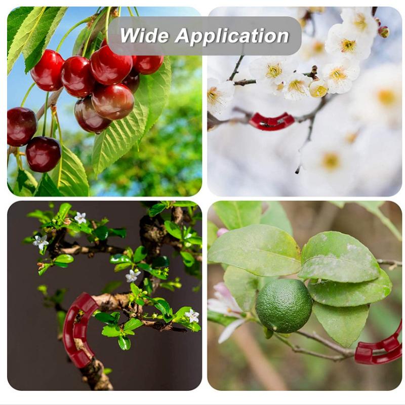 10/20/30PCS 90 Degree Plant Bender for Low Stress Training Plant Training Curved Plant Holder PETG