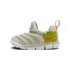 Nike Dynamo Free TD Synthetic Leather Slip Resistant Anti Kick Low top Baby & Toddler Shoes Gray Green FN3693-180
