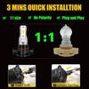 2504 PSX24W LED Fog Light Bulbs or DRL 10000LM Super Bright 6000K Xenon White 12276 Fog Lights Bulb Replacement for Cars, Play and Plug (Pack of 2)