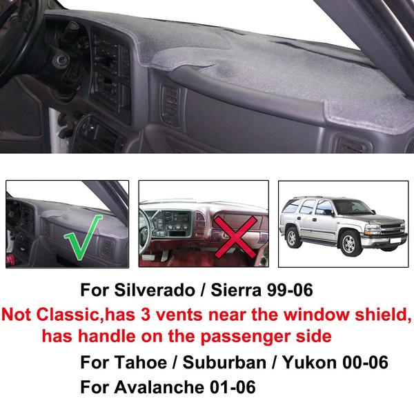 Dashboard Cover Dash Mat Dashmat For Silverado 1500 2500 3500 1999 - 2006 Dash Board Cover Pad Sun Shade Carpet