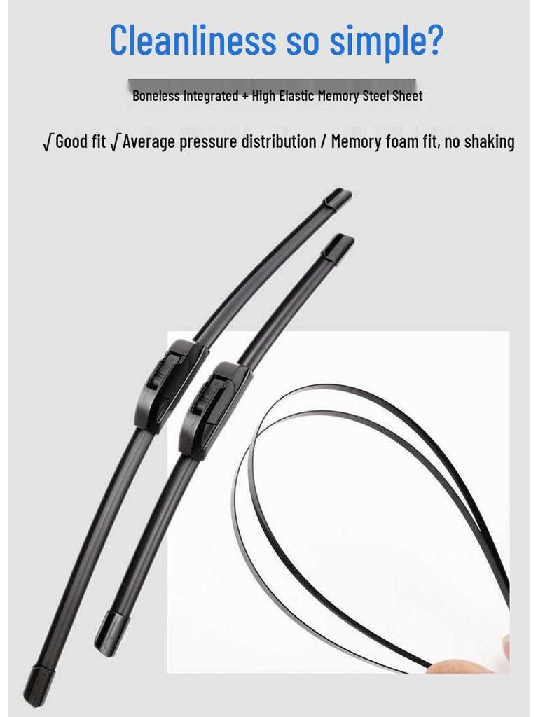 Compatible Wiper Blades for 2018 CRV: Frameless Front/Rear 19/20, Strip 21