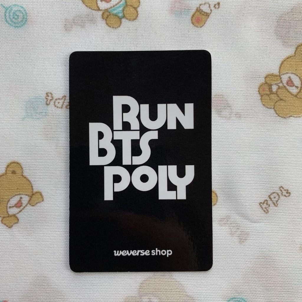 [USED] BTS RUN POLY Highlight Package Namjoon Trading Card