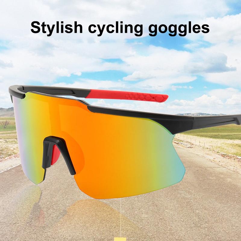 Radsportbrille Outdoor Sport Sonnenbrille UV400 Schutz Fahrrad Sonnenbrillen für Männer Frauen Rennrad Anti-Ultraviolett Fahren