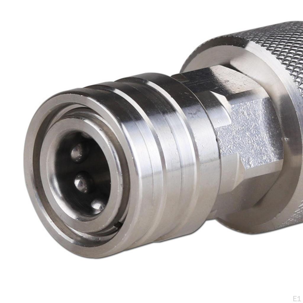 Washer Connector Hose To Pressure Adapter Fitting Attachment Quick Ght 3/4" Female