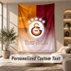 Tapestry Custom Name Text, Wall Hanging Tapestry Home Room DecorGalatasaray FC