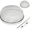 TONDA RV Furnace Vent Screen, Bug Screens Heater Vent Cover For Camper With Tallation Tool And Silicone Rubber, 2.8 X 1.3 Inch, 2 Pack