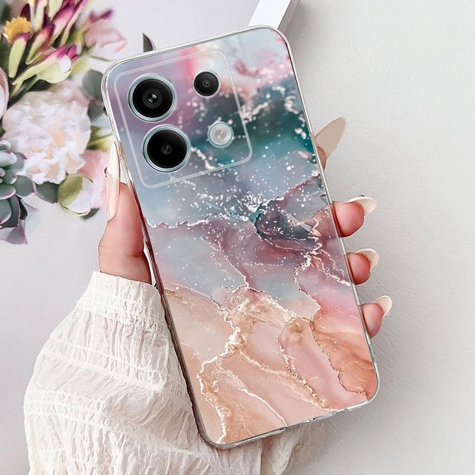 For Xiaomi Redmi Note 13 Pro 4G Case Luxury Popular Painted Cover Soft Slim Phone Case For Redmi Note 13 Pro Plus Note13 5G Bags