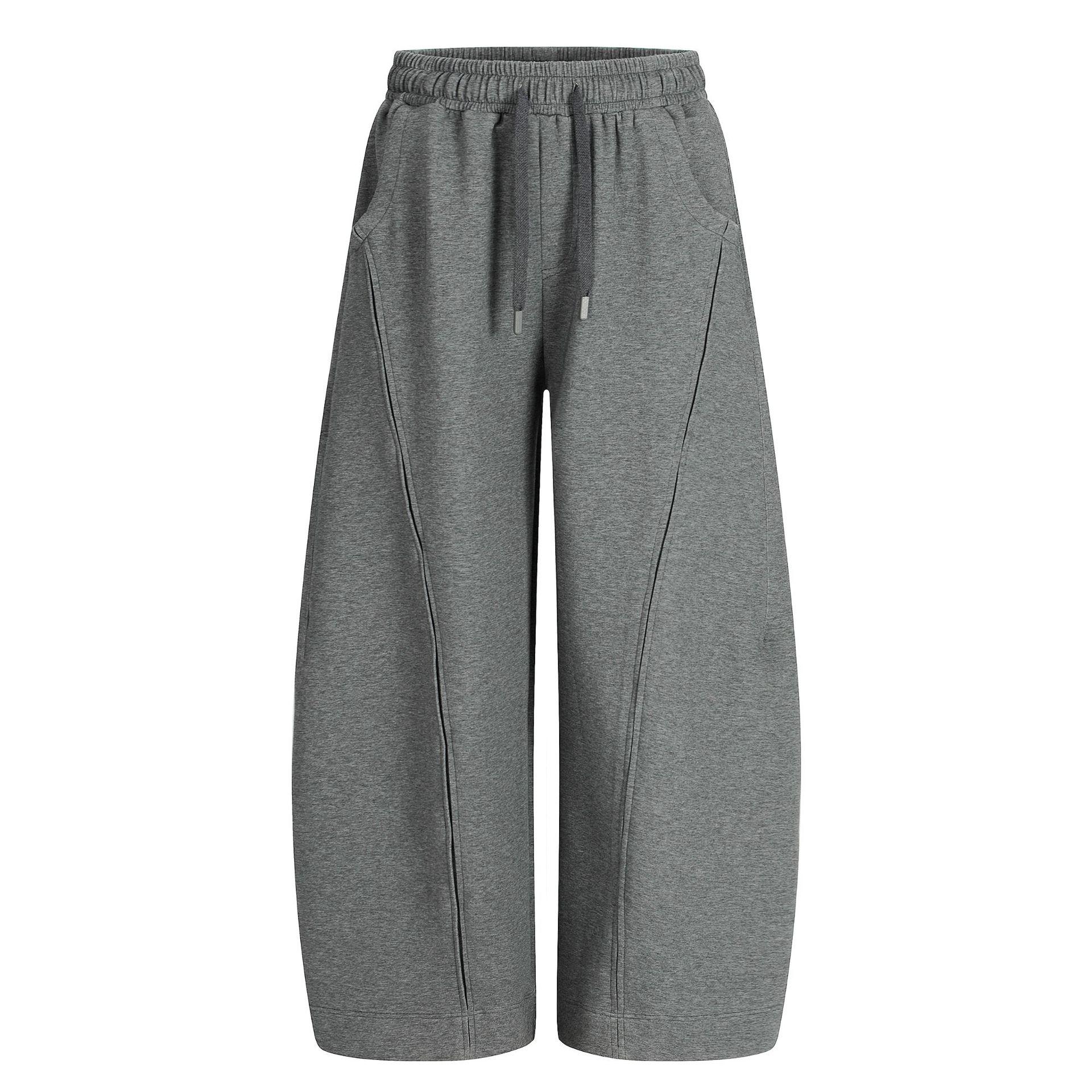 Trendy brand American retro paratrooper scimitar casual pants loose drape loose wide-leg pants S
