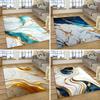 Luxurious Abstract Marble Carpet for Living Room Sofa Home Decoration Large Rugs Non-slip Bedroom Bedside Coffee Table Floor Mat