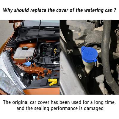New 1Pcs Windshield Wiper Fluid Reservoir Cap For Ford Focus 2012-2018 CP9Z-17A605-A