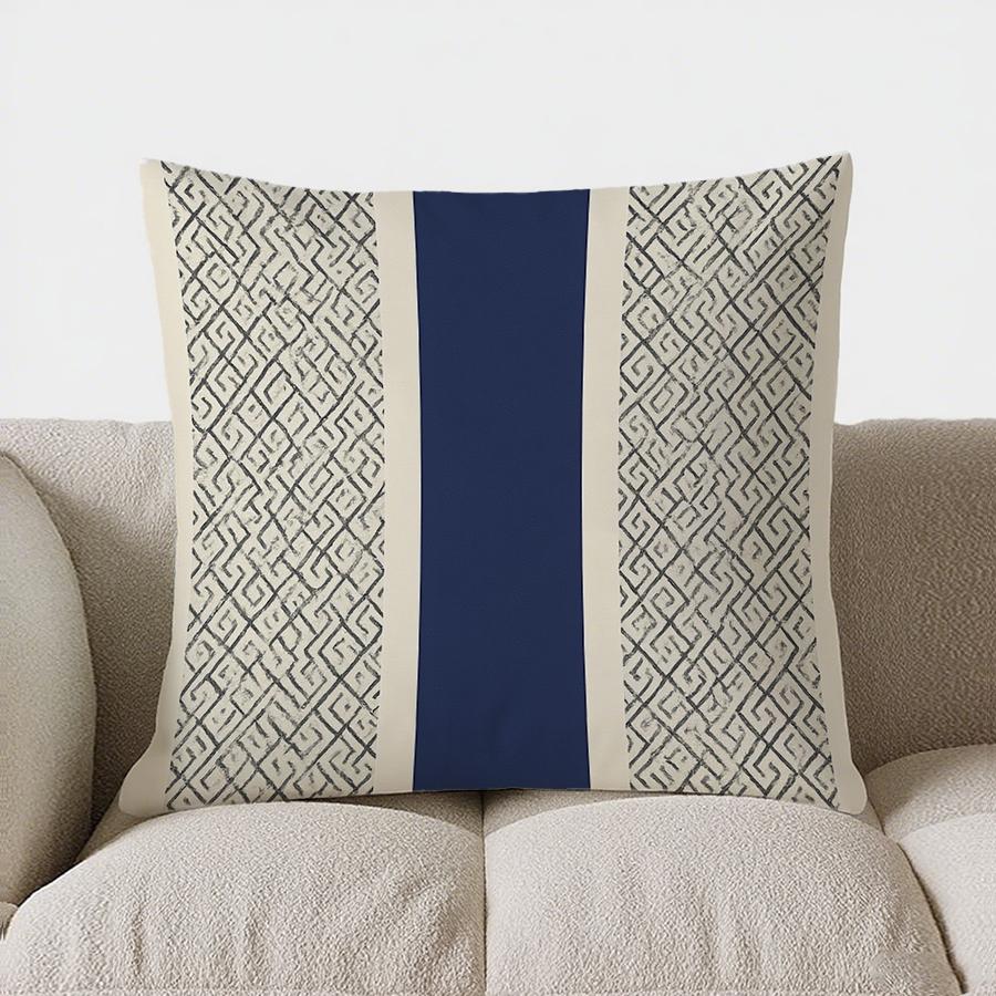 Home Decor Geometric Pattern Throw Pillow For Home Decor Pattern Cushion Cover Suitable For Sofa Bedroom Car Pillow Cover