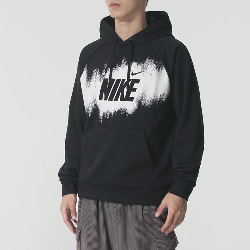 New Nike Swoosh Sweatshirts Men's Black HV4063-010