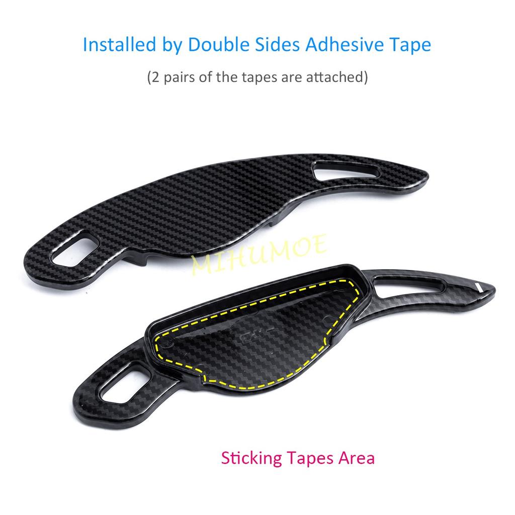 For Land Range Rover Evoque Discovery Sport/Jaguar XF XE Styling Car Accessories Steering Wheel Shifter Extension Shift Paddles