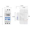 TM919 Time Controller Cycle Timer Industrial Timer Switch Output Replaceable Battery 16A(TM919AK 85-265VAC)