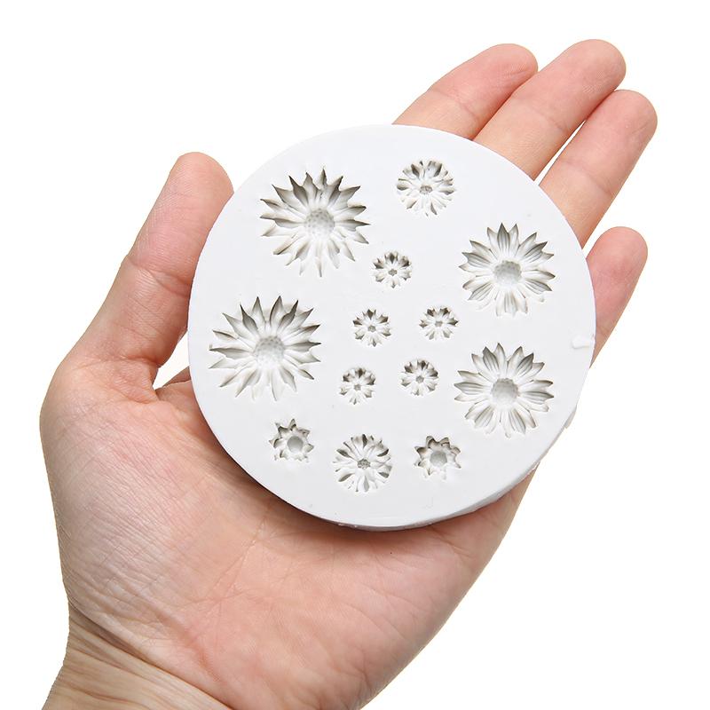 Σιλικόνης Μαργαρίτα Φόρμα Ζαχαρόπαστας Διακόσμηση Τούρτας Ζαχαροπλαστική Σοκολάτα Φόρμες Ψησίματος