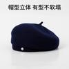 Autumn and Winter Warm Wool Beret Women's New Face Small High-end Temperament Retro Painter Hat Winter