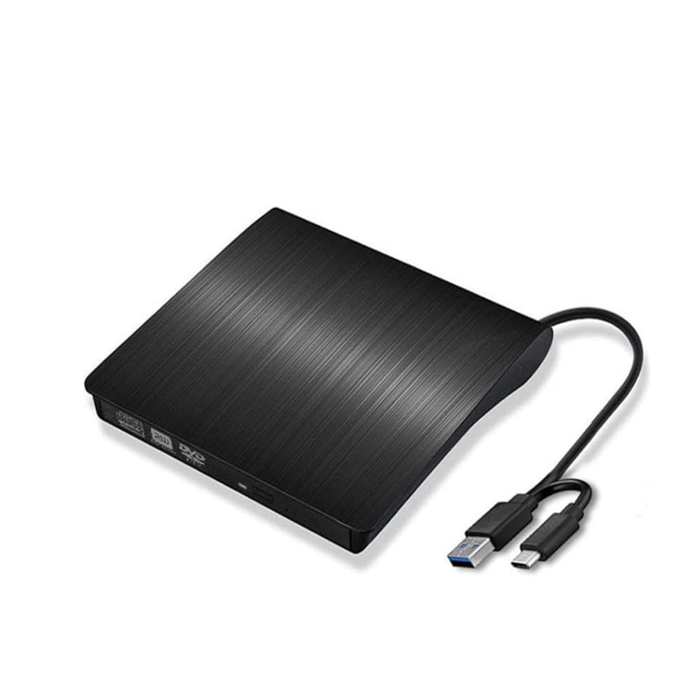 External DVD High Speed 8x 24x External Optical USB Dual Port Slim Bus Compatible with Windows Lightweight and Compact [SSLYF] Drive, Processing, DVD,