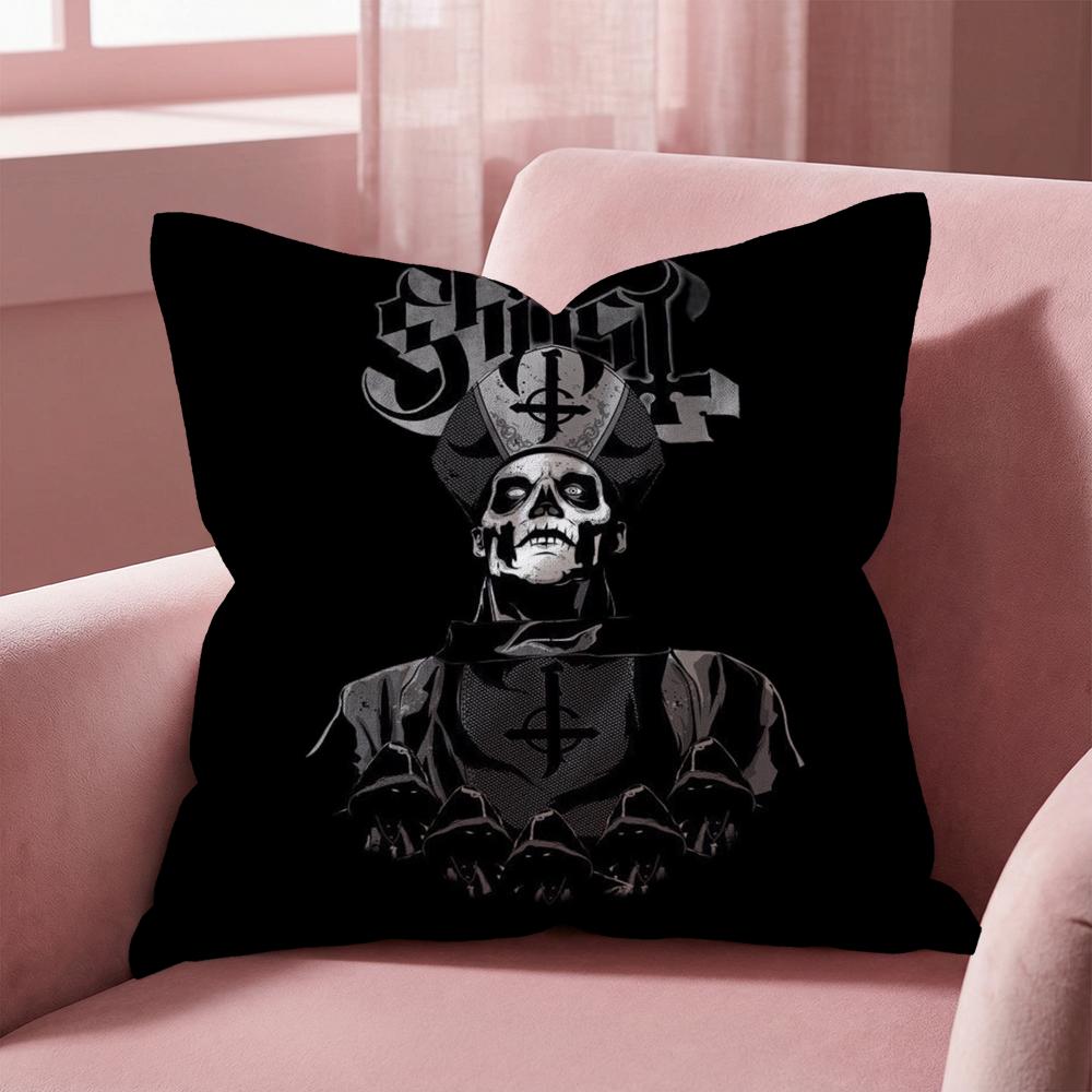 Cool G-Ghost BandS Cushion Cover Multi-Scene Pillow Cover for Home & Car - Reversible, Soft & Durable for Daily Use