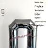 Thickened Stainless Steel Elbow for Firewood Stove and Fireplace with Rain Cap