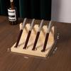 4/10 Slots Wooden Pen Holder Desk Organization Multifunction Office Desk Organizer Stationery Storage Pen Container School Use