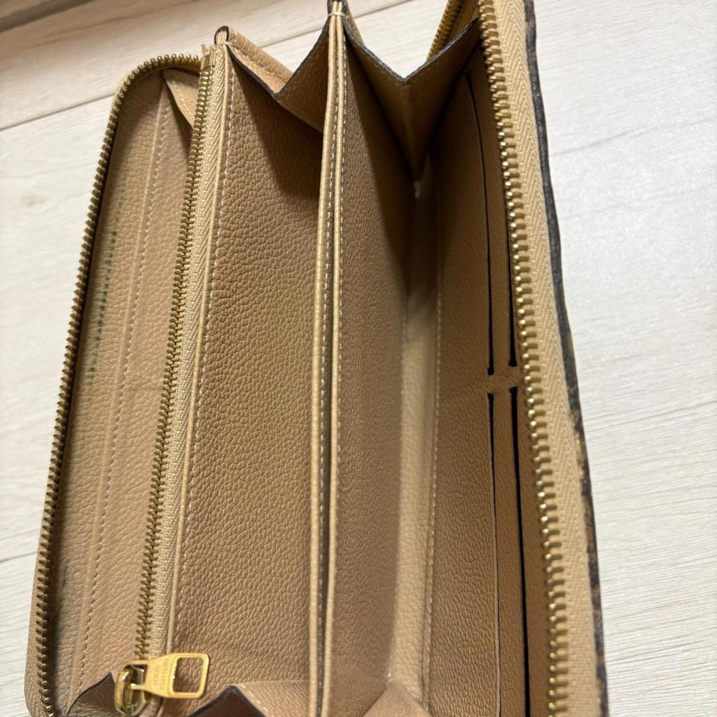 Used Louis Vuitton Monogram Empreinte Zippy Wallet M60746