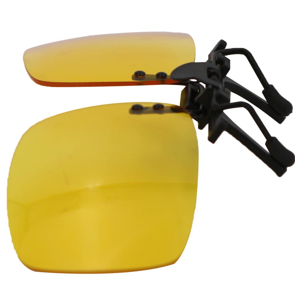 Car Driver Goggles Anti-UVA UVB Polarized Sun Glasses Driving Night Vision Lens Clip On Sunglasses Auto Travel Accessories