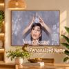 Custom Name Ariana Grande 5D Diamond Painting Personalized Full Drill Diamond Art Kit Gift