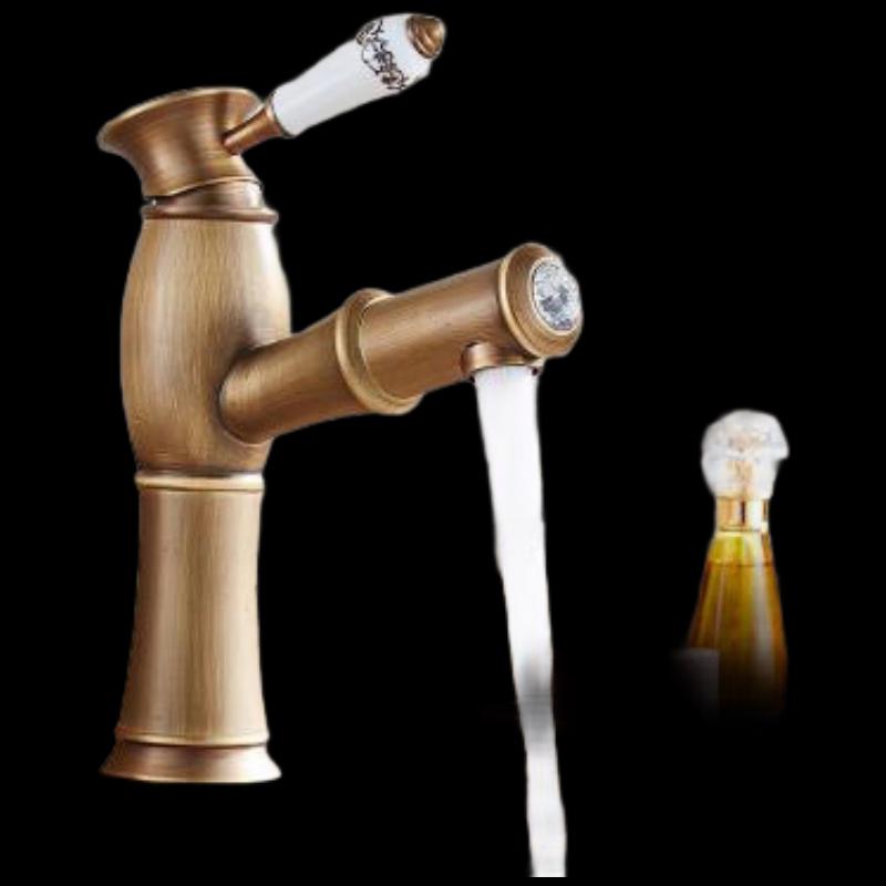 Xuanyong Antique Pull-Out Basin Faucet