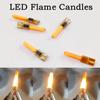 1800K Warm Light Led Flash Flame Candles 17mm New 3V Filament DIY COB Diode Party Holiday Decoration Edison LED Bulb Accessories