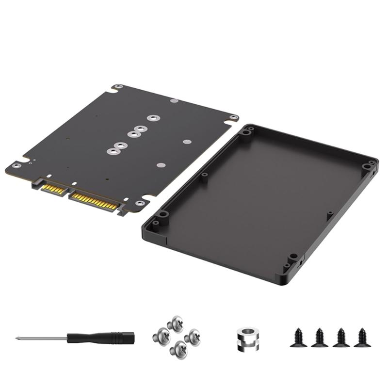 

2 in 1 M.2 NGFF and mSATA to SATA3.0 Connectors Card for PC Compatibility 1