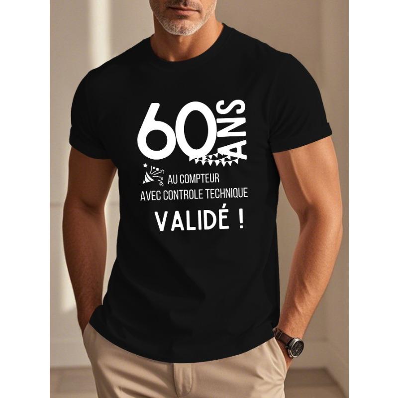 

Мужская забавная графическая футболка с французским юмором, легкая летняя, с коротким рукавом, с круглым вырезом, повседневный топ S чёрный