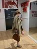 2025 Autumn Women's Petite British Style Short Trench Coat with Stand-Up Collar