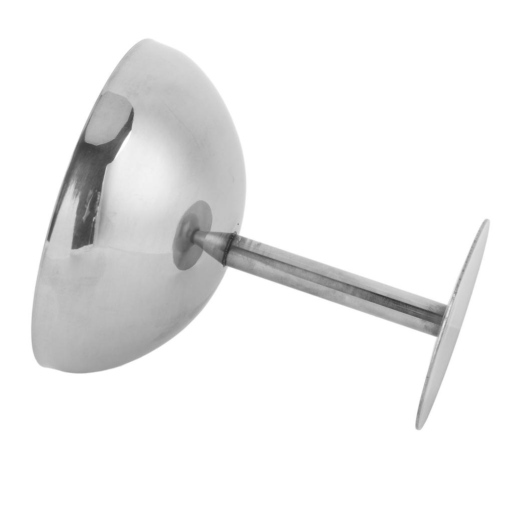 160ML Eisbecher 304 Edelstahl Dessertschale Spülmaschinenfest Runder Fußbecher für Salat Obst Pudding