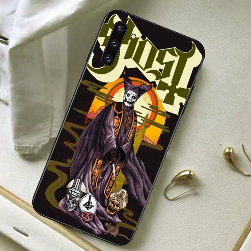 Pouzdro na telefon Ghost Heavy Metal Vand pro Samsung A51 A30s A52 A71 A12 pro Huawei Honor 10i pro OPPO vivo Y11 kryt
