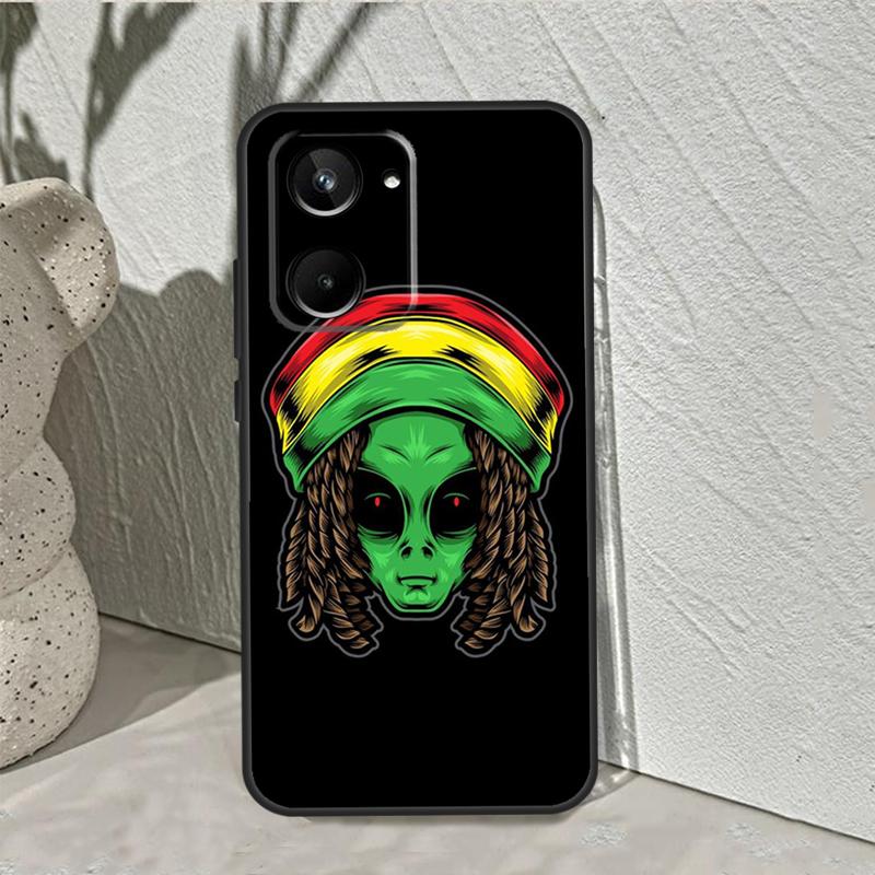 

Cartoon Space Alien UFO For Realme C55 C53 C67 C75 C71 C61 C33 C63 C51 C65 10 11 12 13 14 Pro Plus GT7 15 Pro Case Realme C35