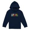 Marvel Childrens/Kids Characters Logo Pullover Hoodie