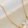Flower Drop Y Necklace Women Flower Choker Chain Adjustable Dainty Long Necklace Gift for Wedding Birthday Anniversary