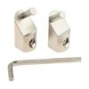 1 Set 45Degree Offset Angled 1/0 To 4 Gauge Amp Input Reducers Wire Terminal Car Audio Power and Ground Input Reducer Connection