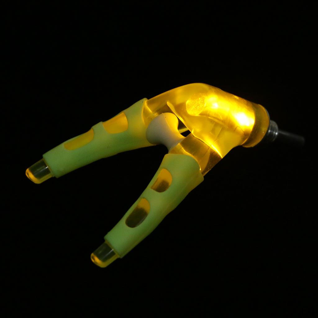 Built Carp Fishing Rod Rest Holder Luminous Plastic Stand Bracket Support