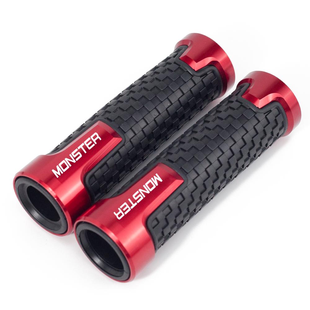 

For DUCATI MONSTER 400 620 695 696 796 821 1100 1200 900 1000 797 Motorcycle 7/8 22mm Handle Grips Handlebar Grip Ends