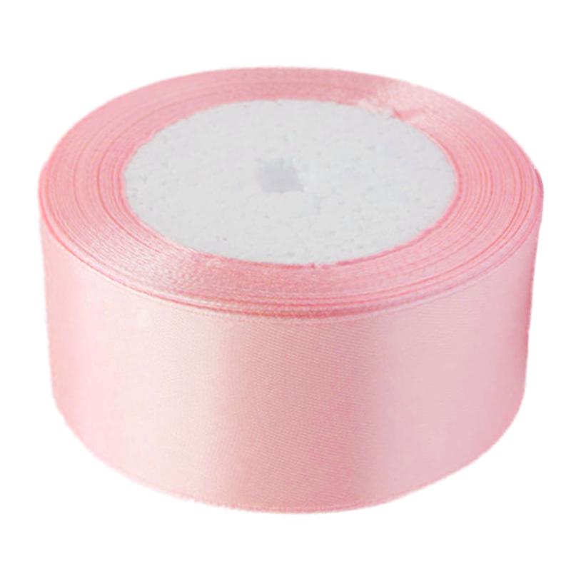 white 1 roll 40mm 22 Meters silk satin ribbon for wedding party I4S1