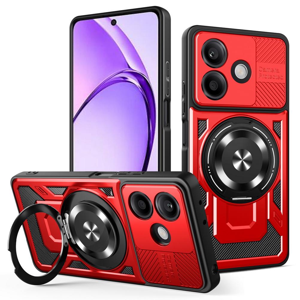 

Multi-functional Rotatable Metal Ring holder Magnetic Case for OPPO A5 Pro Protect Cover OPPO A5 Pro