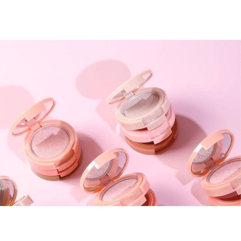 HANDAIYAN - 3 In 1 Highlight Blush Contour Palette - 3 Types