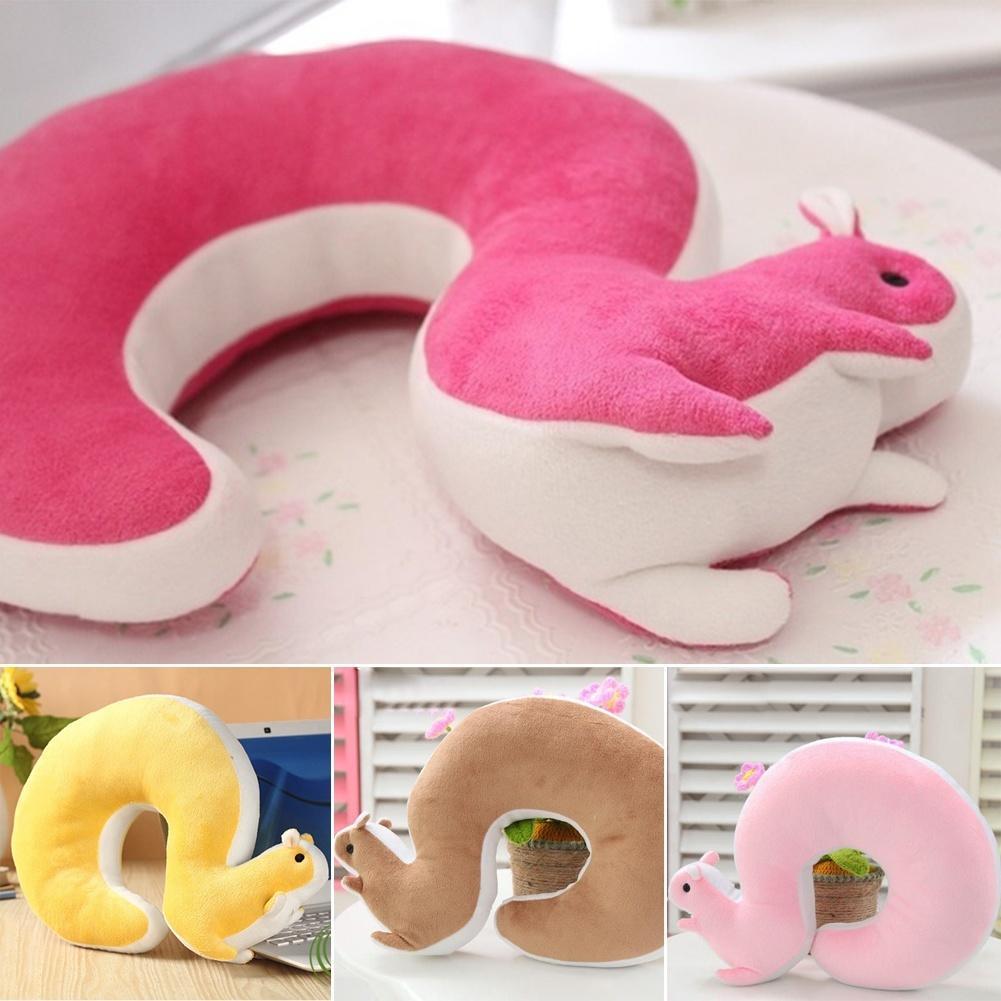 squirrel neck pillow