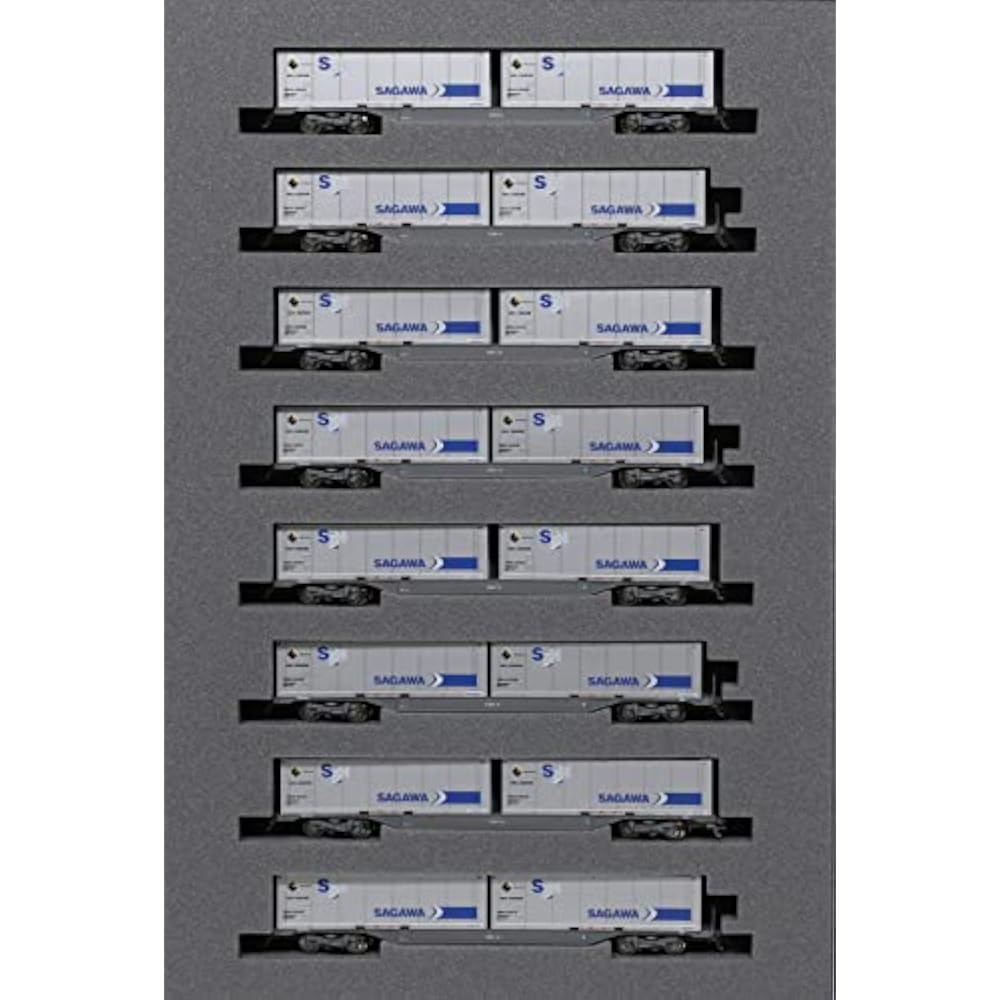 KATO (KATO) N gauge M250 series super rail cargo U50A container load expansion set B 8 car model ...