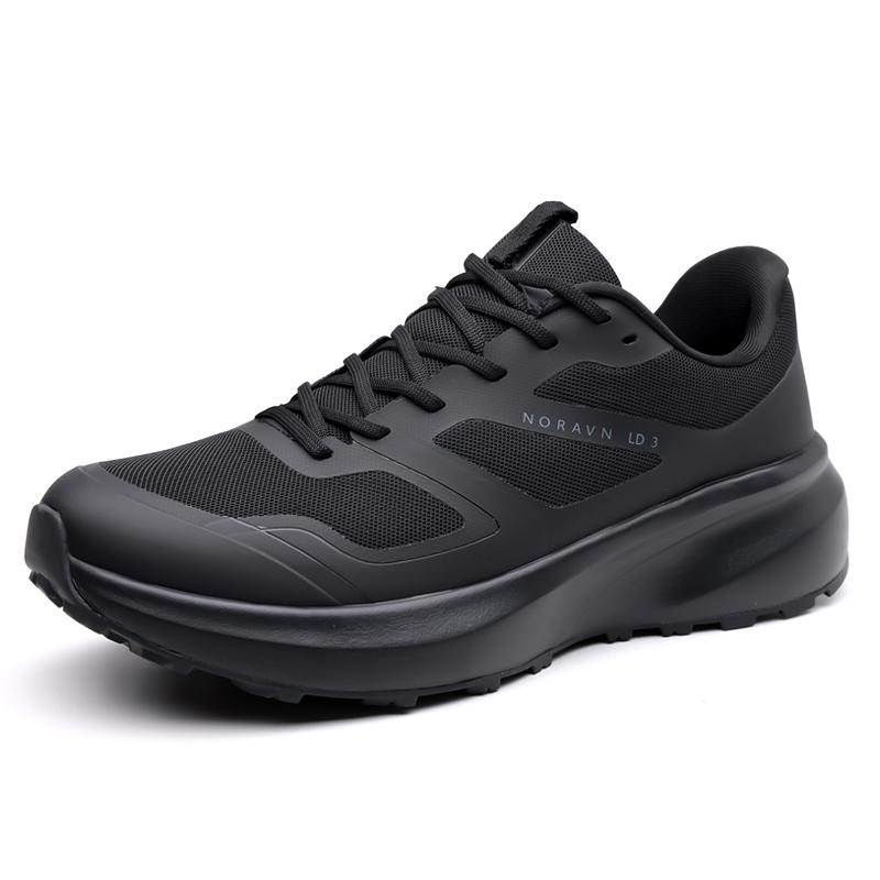 

Fashion 2025 New Men s Breathable Mesh Walking Shoes Lightweight Comfortable Athletic Sneakers for Men Non-Slip Casual Sports Shoes 44 чёрный