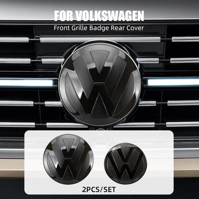 Car Modification Logo Sticker Not Affect ACC Front Rear Emblem Badges Cover For VW Volkswagen TIGUAN 2010-2020 DGKM6