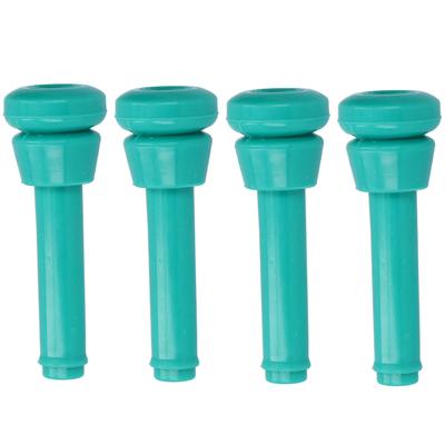 4Pcs Milking Machine Lining Green Silicone Milk Liner for Cattle Cow Livestock Tools