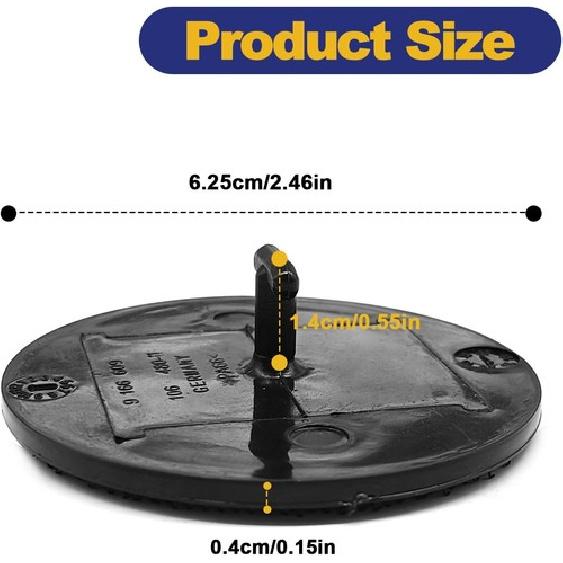 4PCS Floor Mat Fastener, Car Floor Mat Clips Replacement for 1, 3, 5, 6, 7,